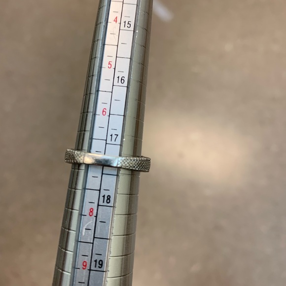 Judith Ripka Smokey quartz, CZ -sterling silver size 7 ring - Picture 9 of 9